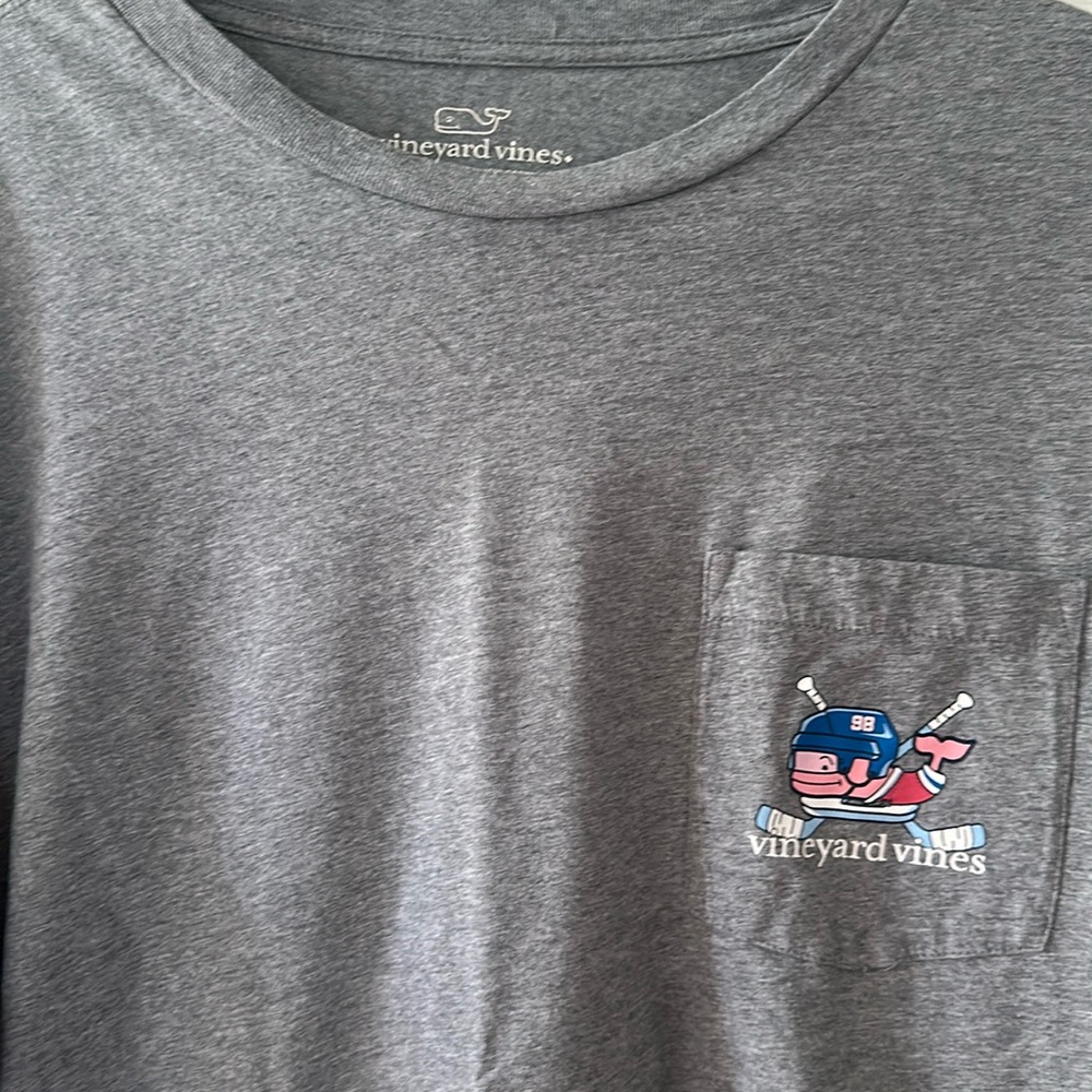 XL Long sleeve Hockey Whale